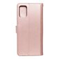 Dėklas telefonui Forcell MEZZO Book, skirtas Samsung Galaxy A02s, rožinis kaina ir informacija | Telefono dėklai | pigu.lt
