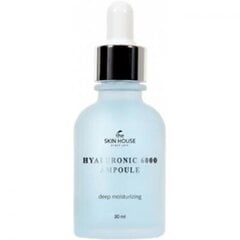 Увлажняющая сыворотка с гиалуроновой кислотой The Skin House Hyaluronic 6000 Ampoule 30мл цена и информация | Сыворотки для лица, масла | pigu.lt