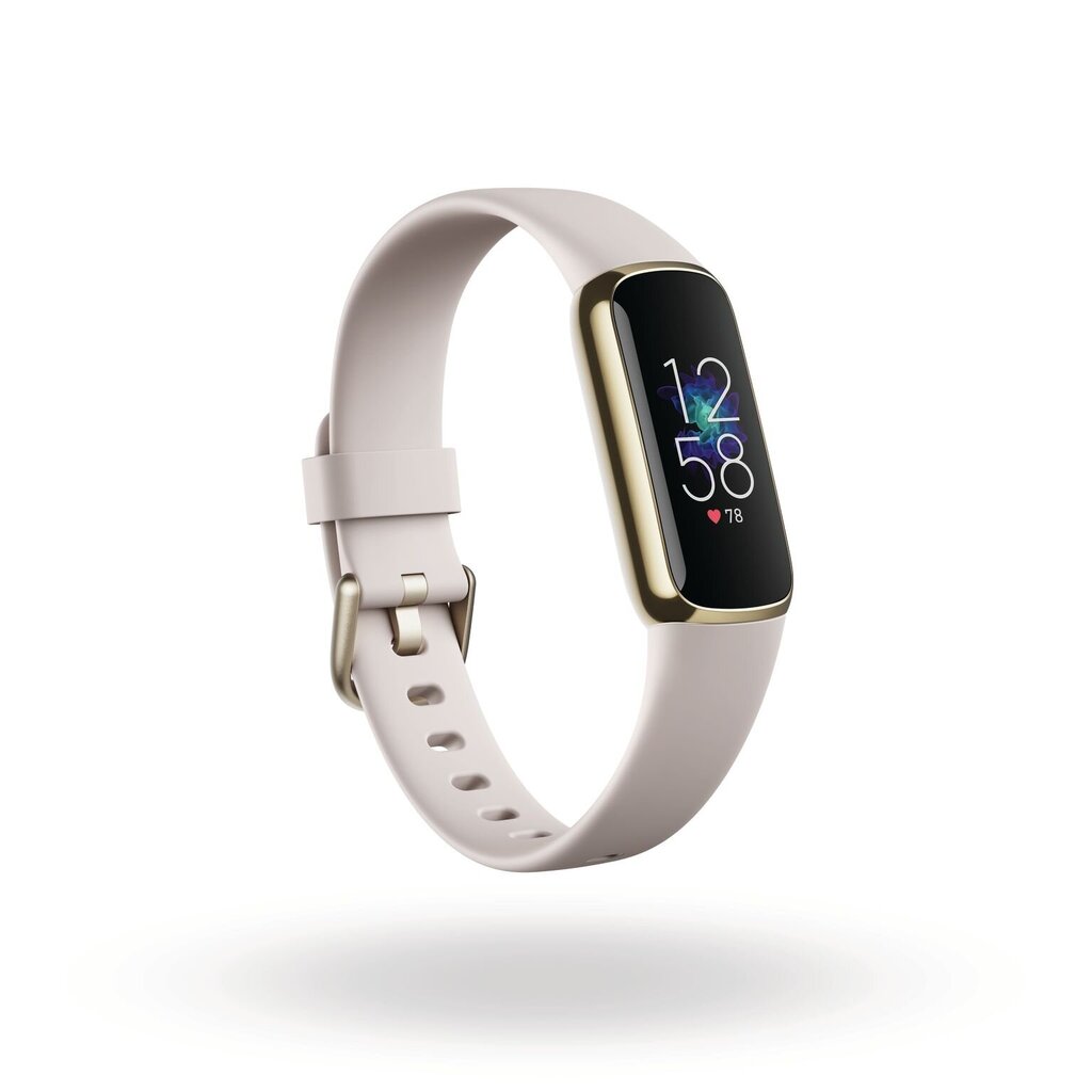 Fitbit Luxe, Soft Gold/Porcelain White FB422GLWT цена и информация | Išmaniosios apyrankės (fitness tracker) | pigu.lt