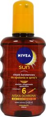 Apsauginis aliejinis purškiklis nuo saulės SPF6 Nivea Sun, 200 ml kaina ir informacija | Nivea Virtuvės, buities, apyvokos prekės | pigu.lt