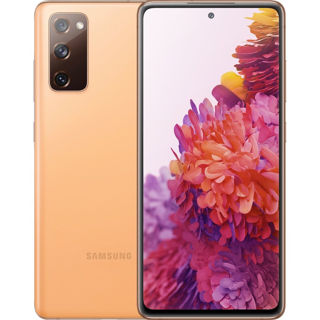 Samsung Galaxy S20 FE, 128 GB, Dual SIM (SM-G780G) Cloud Orange цена и информация | Mobilieji telefonai | pigu.lt