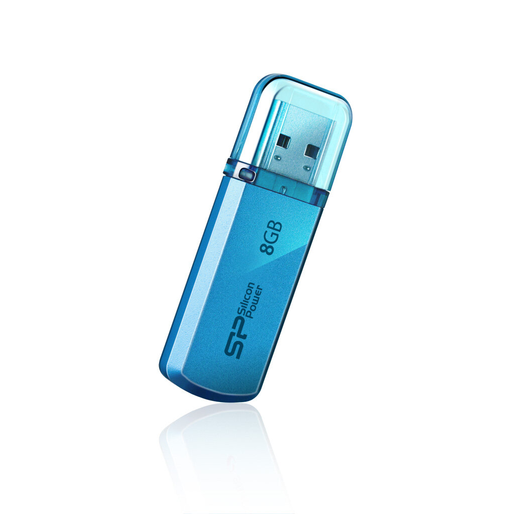 Atmintinė Silicon Power Helios 8GB, USB 2.0 цена и информация | USB laikmenos | pigu.lt