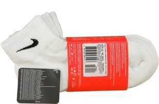 Vyriškos kojinės Nike Performance Cotton SX4703-101, 3 poros цена и информация | Мужские носки | pigu.lt