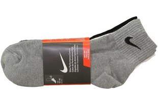 Nike kojinės vyrams Performance Cotton SX4703-901, įvairių spalvų, 3 poros цена и информация | Sportinis kostiumas moterims Kinga, veliūrinis | pigu.lt