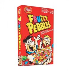 Хлопья без глютена Post Fruity Pebbles, 314 г цена и информация | Сухие завтраки | pigu.lt