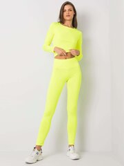 Спортивный костюм Patrice 292015815, желтый цена и информация | Спортивная одежда для женщин | pigu.lt