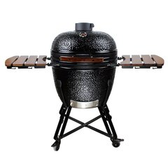 Kepsninė Kamado BBQ E-26, juoda kaina ir informacija | Kepsninės, griliai | pigu.lt