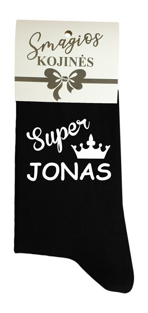 Vyriškos kojinės „Super JONAS" kaina ir informacija | Originalios kojinės | pigu.lt