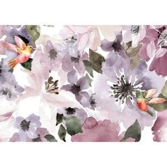 Fototapetai - Akvarelinės gėlės kaina ir informacija | Fototapetai | pigu.lt