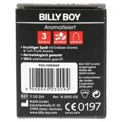 Prezervatyvai „Billy Boy Aromatisiert“, 3 vnt. kaina ir informacija | Billy Boy Kvepalai, kosmetika | pigu.lt