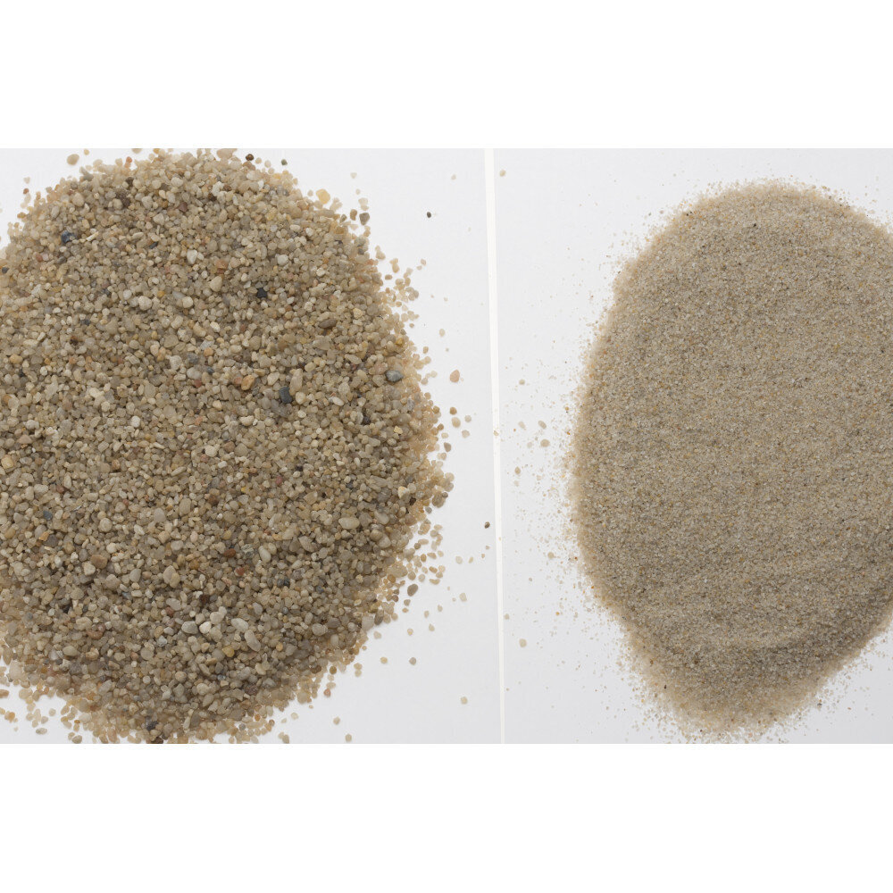 Aquael kvarcinis smėlis 0,4-1,2 mm, 2 kg цена и информация | Akvariumo augalai, dekoracijos | pigu.lt