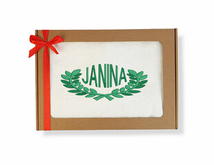 Siuvinėtas rankšluostis „Janina“ kaina ir informacija | Rankšluosčiai | pigu.lt