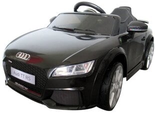 Vaikiškas elektromobilis Audi TT, juodas kaina ir informacija | Elektromobiliai vaikams | pigu.lt