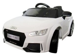 Vaikiškas elektromobilis Audi TT, baltas kaina ir informacija | Elektromobiliai vaikams | pigu.lt