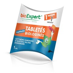 Biologinės tablelės kanalizacijai BioExpert 1vnt kaina ir informacija | Mikroorganizmai, bakterijos | pigu.lt