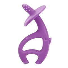 Kramtukas Mombella Dancing Elephant, purple, 3 mėn+, P8100 цена и информация | Прорезыватели | pigu.lt