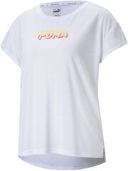 Palaidinė moterims Puma Modern Sports Tee White, balta kaina ir informacija | Palaidinės, marškiniai moterims | pigu.lt