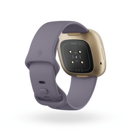 I manusis laikrodis Fitbit Versa 3 FB511GLGY Soft Gold Thistle