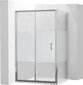 Dušo kabina Mexen Apia, 110x70,80,90,100 cm, pusiau matinė kaina ir informacija | Dušo kabinos | pigu.lt