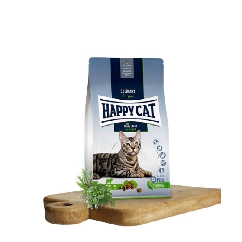 Happy Cat sterilizuotoms katėms su ėriena Sterilised Weide Lamm, 1,3 kg kaina ir informacija | Sausas maistas katėms | pigu.lt