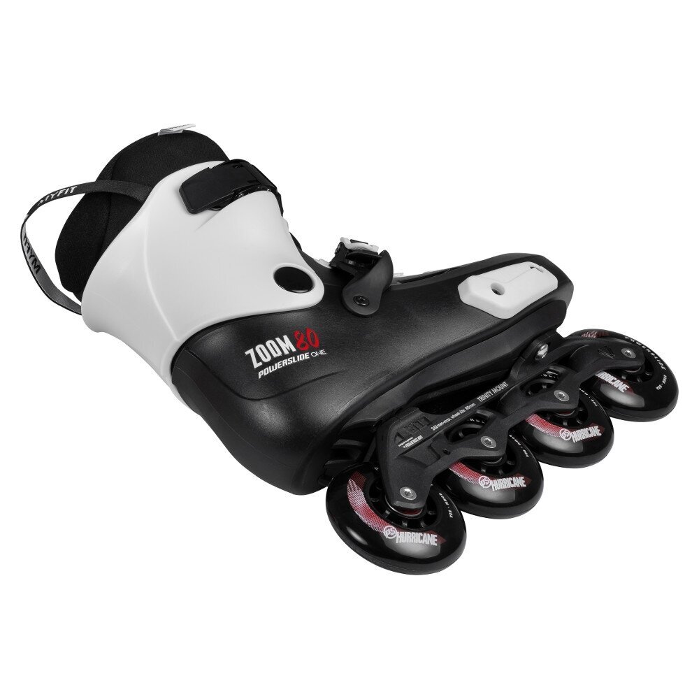 Riedučiai Powerslide Zoom Pro Black 80 Trinity, 39-40, juodi цена и информация | Riedučiai | pigu.lt