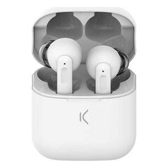 Bluetooth наушники Ksix acitve noice cancelling 500 MAH, белые цена и информация | Наушники | pigu.lt