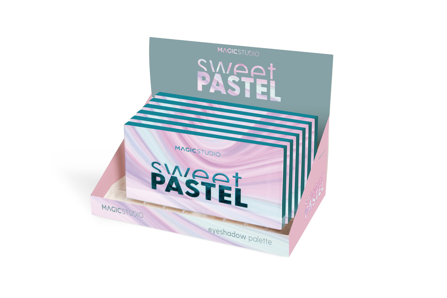 Akių šešėlių paletė Magic Studio Sweet Pastel, 18 spalvų kaina ir informacija | Akių šešėliai, pieštukai, blakstienų tušai, serumai | pigu.lt