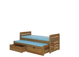 Vaikiška lova ADRK Furniture Tomi 05 180x80, ruda kaina ir informacija | Vaikiškos lovos | pigu.lt