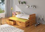 Vaikiška lova ADRK Furniture Tomi 02 200x90, ruda