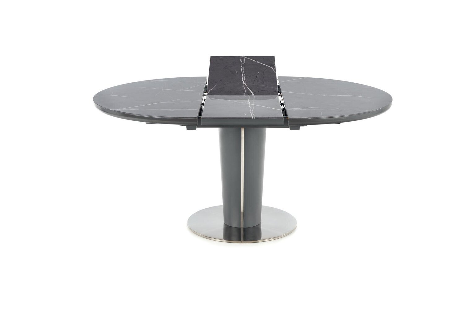Išskleidžiamas stalas Halmar Ricardo, pilkas цена и информация | Virtuvės ir valgomojo stalai, staliukai | pigu.lt
