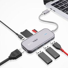 Blitzwolf BW-TH5 kaina ir informacija | Adapteriai, USB šakotuvai | pigu.lt