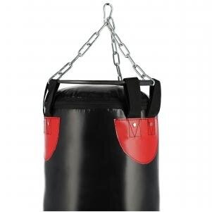 Bokso maišas SANRO 130/28 cm, 32kg juodas kaina ir informacija | Kovos menai | pigu.lt