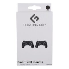 Floating Grip nPlayStation pultelių sieninis laikiklis, juodas kaina ir informacija | Žaidimų kompiuterių priedai | pigu.lt