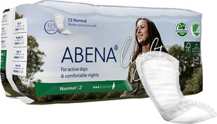 Įklotai Abena Light Normal, 11 x 26 cm, 12 vnt. kaina ir informacija | Tamponai, higieniniai paketai, įklotai | pigu.lt