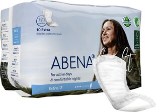 Įklotai Abena LIGHT Extra, 33x11 cm, 10 vnt. kaina ir informacija | Tamponai, higieniniai paketai, įklotai | pigu.lt