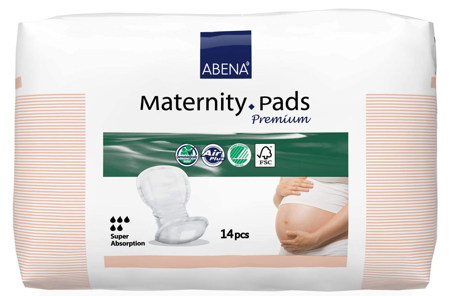 Įklotai po gimdymo Abena Maternity Pads, 14 vnt. kaina ir informacija | Tamponai, higieniniai paketai, įklotai | pigu.lt