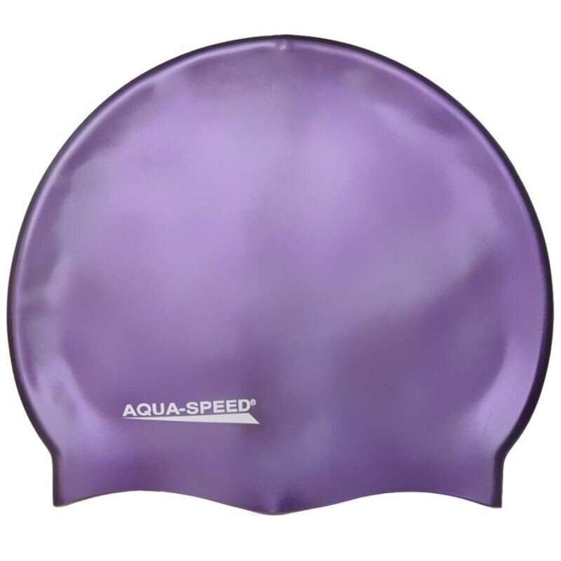 Plaukimo kepuraitė moterims Aqua Speed Mega 100 09, violetinė kaina ir informacija | Plaukimo kepuraitės | pigu.lt