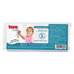 Меламиновые губки Toro, 3 шт. цена и информация | Инвентарь для уборки и принадлежности | pigu.lt