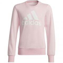 Джемпер для девочек Adidas Essentials GS4287, розовый цена и информация | Свитеры, жилетки, пиджаки для девочек | pigu.lt