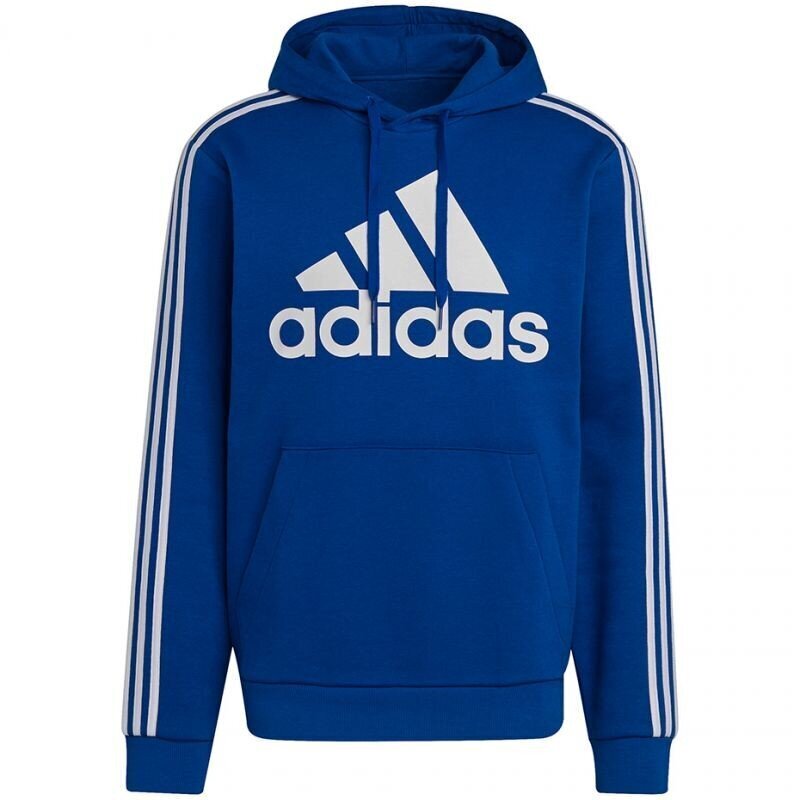 Sportinis džemperis vyrams Adidas Essentials Fleece H14643, mėlynas цена и информация | Sportinė apranga vyrams | pigu.lt