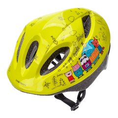 Детский шлем Meteor KS05 Animal Friends, желтый цена и информация | Шлемы | pigu.lt
