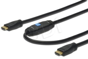 Assmann, HDMI, 20 m kaina ir informacija | Kabeliai ir laidai | pigu.lt