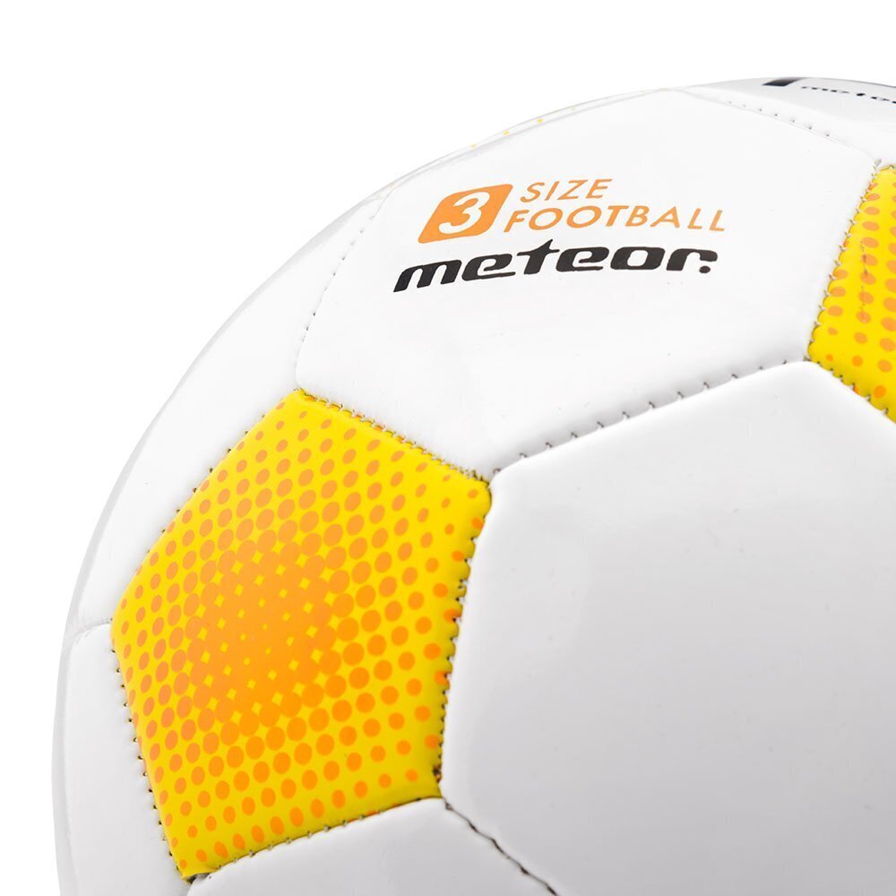 Futbolo Kamuolys METEOR FBX #5, Baltas kaina ir informacija | Futbolo kamuoliai | pigu.lt