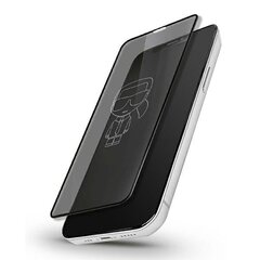 Karl Lagerfeld Magic Logo apsauginis stiklas skirtas Apple iPhone 12 / 12 Pro kaina ir informacija | Apsauginės plėvelės telefonams | pigu.lt