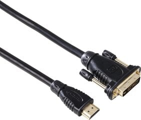 Kabelis Hama HDMI - DVI(D) 2m цена и информация | Кабели и провода | pigu.lt