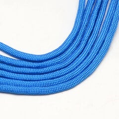 Parašiutų virvė(paracord) 4mm mėlyna 1m kaina ir informacija | Papuošalų gamybai, vėrimui | pigu.lt