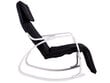Supamoji kėdė, juoda цена и информация | Svetainės foteliai | pigu.lt