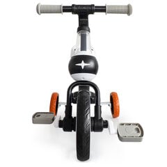 Балансировочный велосипед 4в1 с педалями и боковыми колесами цена и информация | Балансировочные велосипеды | pigu.lt