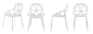 Набор из 4 стульев современного дизайна цена и информация | Стулья для кухни и столовой | pigu.lt