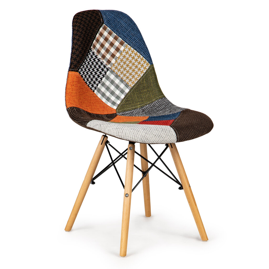 2 kratinių kėdžių komplektas ModernHome kaina ir informacija | Virtuvės ir valgomojo kėdės | pigu.lt